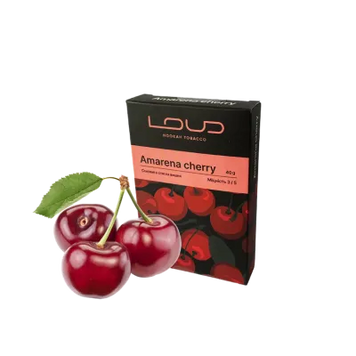 Тютюн Loud Amarena cherry (Амарена Черрі, 40 г)   20768 Фото Інтернет магазина Кальянів - Вейпікс