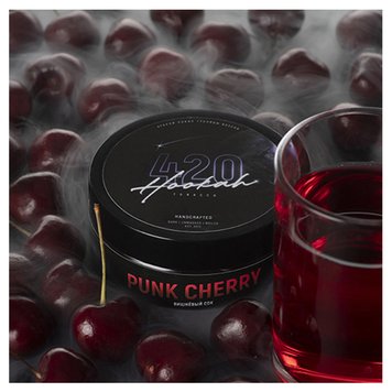 Тютюн 420 Punk Cherry (Вишня, 250 г) 6561 Фото Інтернет магазина Кальянів - Вейпікс