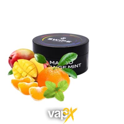 Кальянна суміш Swipe Mango Orange Mint (Манго Апельсин М'ята, 50 г)   7275 Фото Інтернет магазина Кальянів - Вейпікс