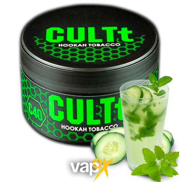 Тютюн CULTt C40 Cucumber Lemonade 100 г 3383 Фото Інтернет магазина Кальянів - Вейпікс