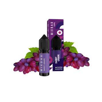 Жидкость Mix Bar Salt Sweet Grape (Сладкий Виноград, 65 мг, 15 мл) 20441 Фото Інтернет магазину Кальянів - Вейпикс