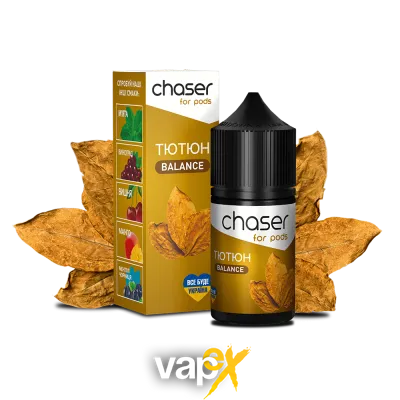 Рідина Chaser Tobacco Balance (Тютюн, 15 мг, 30 мл) 81213 Фото Інтернет магазину Кальянів - Вейпикс