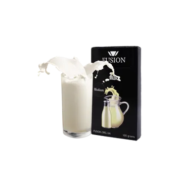 Табак Fusion Medium Milk (Молоко, 100 г)   3798 Фото Інтернет магазину Кальянів - Вейпикс