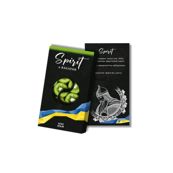 Тютюн Spirit Bagator Kiwi Sour (Кислий ківі, 40 г)   18814 Фото Інтернет магазина Кальянів - Вейпікс