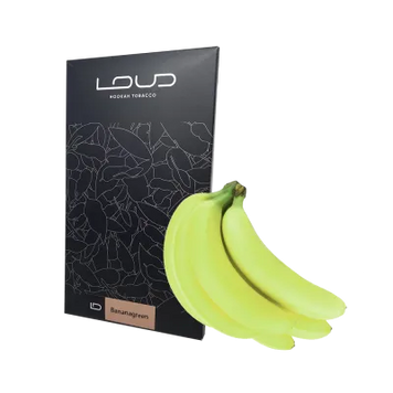 Тютюн Loud Bananagreen (Бананагрін, 200 г)   20233 Фото Інтернет магазина Кальянів - Вейпікс