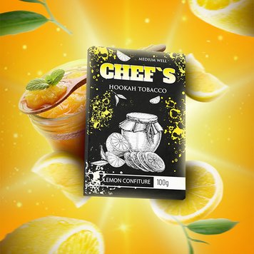 Тютюн Chefs Lemon confiture (смак лимонного джему, 100 г) 8230 Фото Інтернет магазина Кальянів - Вейпікс