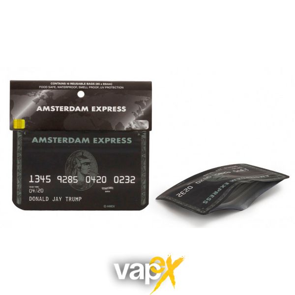 Бокс для зберігання бумаги для куріння Amsterdam Express 85x55mm 08644 Фото Інтернет магазина Кальянів - Вейпікс