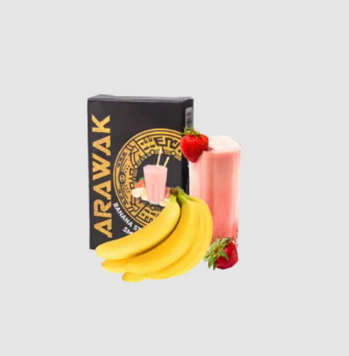 Тютюн Arawak Light Banana Strawberry Smoothie (Банан полуниця, 40 г)  9537 Фото Інтернет магазина Кальянів - Вейпікс