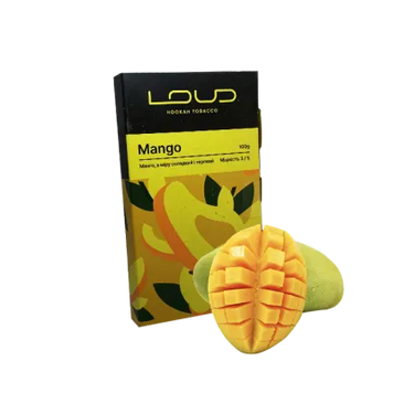 Тютюн Loud Mango (манго, 100 г)   8277 Фото Інтернет магазина Кальянів - Вейпікс