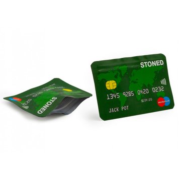 Бокс для хранения бумаги для курения Credit Card 85mmx55mm 76946 Фото Інтернет магазину Кальянів - Вейпикс