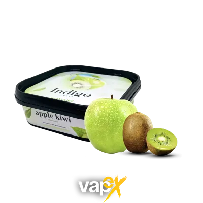 Кальянна чайна суміш Indigo Smoke Apple kiwi (Яблуко ківі, 100 г)   9675 Фото Інтернет магазина Кальянів - Вейпікс