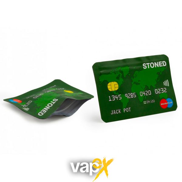 Бокс для хранения бумаги для курения Credit Card 85mmx55mm 76946 Фото Інтернет магазину Кальянів - Вейпикс