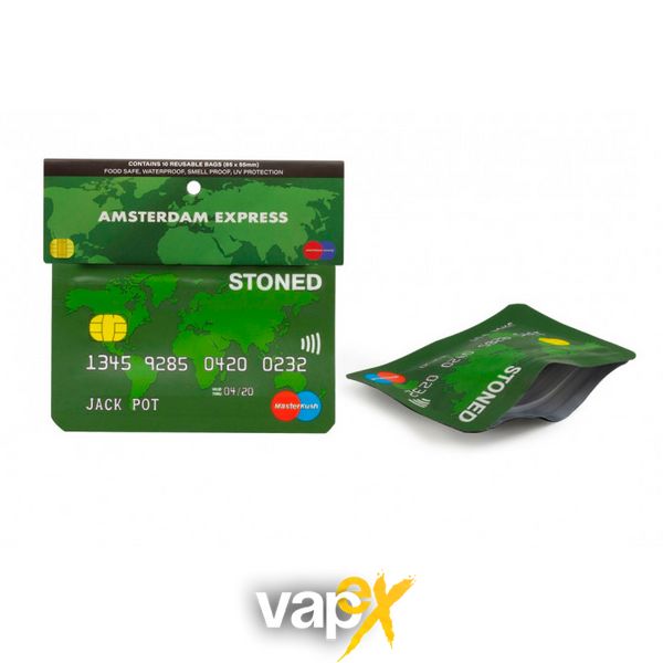 Бокс для хранения бумаги для курения Credit Card 85mmx55mm 76946 Фото Інтернет магазину Кальянів - Вейпикс