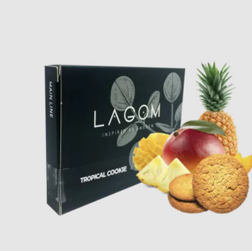 Табак Lagom Main Tropical Cookie (Тропическое Печенье, 40 г) 22520 Фото Інтернет магазину Кальянів - Вейпикс