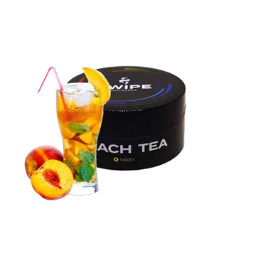 Кальянна суміш Swipe Peach Tea (Персиковий чай, 50 г)   7282 Фото Інтернет магазина Кальянів - Вейпікс