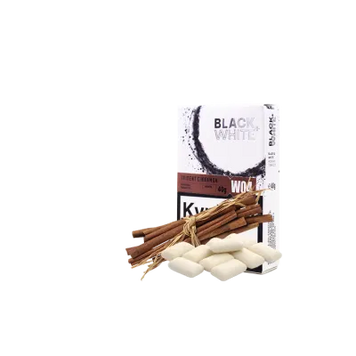 Табак Black&White Trident cinnamon (жвачка с корицей, 40 г)   9853 Фото Інтернет магазину Кальянів - Вейпикс