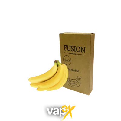 Тютюн Fusion Medium Banana (Банан, 100 г)   3783 Фото Інтернет магазина Кальянів - Вейпікс