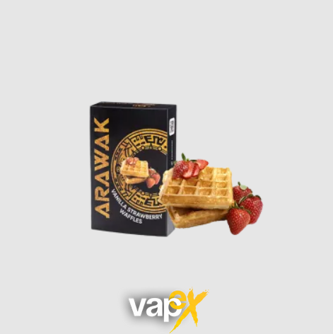 Тютюн Arawak Light Vanilla strawberry waffles (Ванильно полуничні вафлі, 40 г)  9556 Фото Інтернет магазина Кальянів - Вейпікс