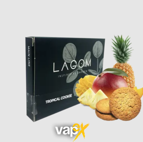 Табак Lagom Main Tropical Cookie (Тропическое Печенье, 40 г) 22520 Фото Інтернет магазину Кальянів - Вейпикс