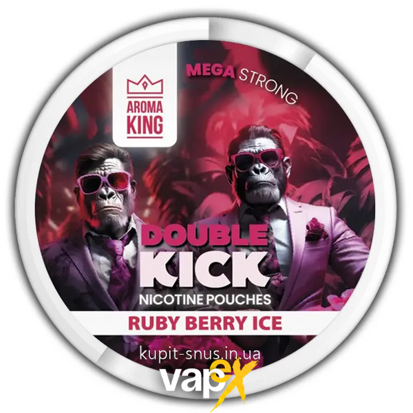 Снюс Aroma King NoNic Ruby Berry Ice 50 мг 43642 Фото Інтернет магазина Кальянів - Вейпікс