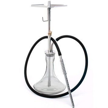 Кальян Trumpet Hookah Bear Silver 60 см 683 Фото Інтернет магазину Кальянів - Вейпикс