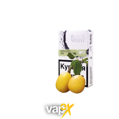 Табак Black&White Marrula fruit (марулла сливки цитрусовые, 40 г)   9860 Фото Інтернет магазину Кальянів - Вейпикс