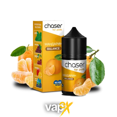 Рідина Chaser Tangerine Balance (Мандарин, 50 мг, 30 мл) 67865 Фото Інтернет магазина Кальянів - Вейпікс