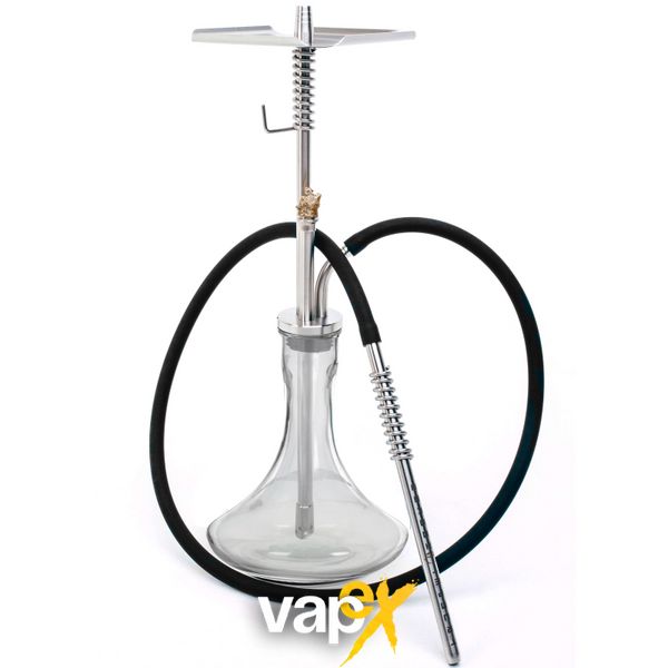 Кальян Trumpet Hookah Bear Silver 66 см 683 Фото Інтернет магазина Кальянів - Вейпікс