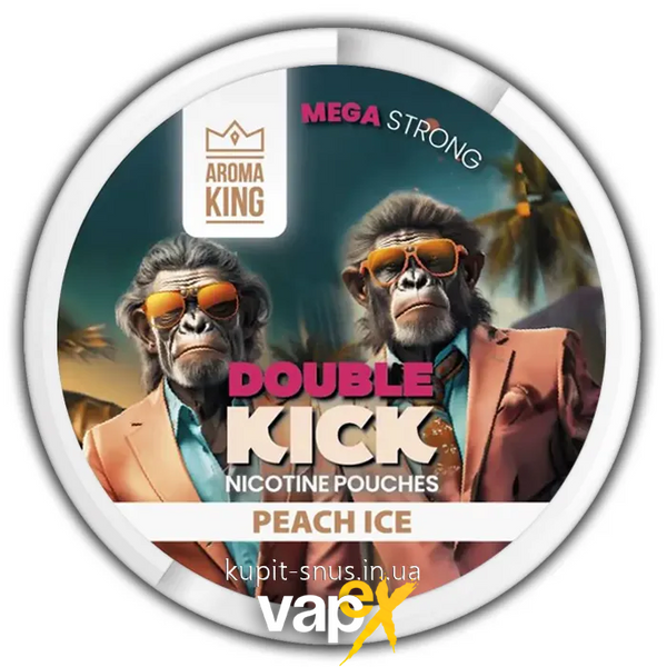 Снюс Aroma King NoNic Peach Ice 50 мг 36341 Фото Інтернет магазина Кальянів - Вейпікс