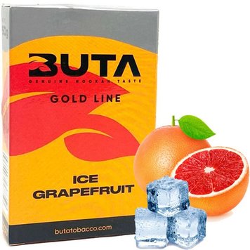 Тютюн Buta Gold Line Ice Grapefruit (Грейпфрут, Лід) 50 г 4613 Фото Інтернет магазина Кальянів - Вейпікс