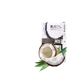 Табак Black&White Coconut (кокос, 40 г)   9874 Фото Інтернет магазину Кальянів - Вейпикс