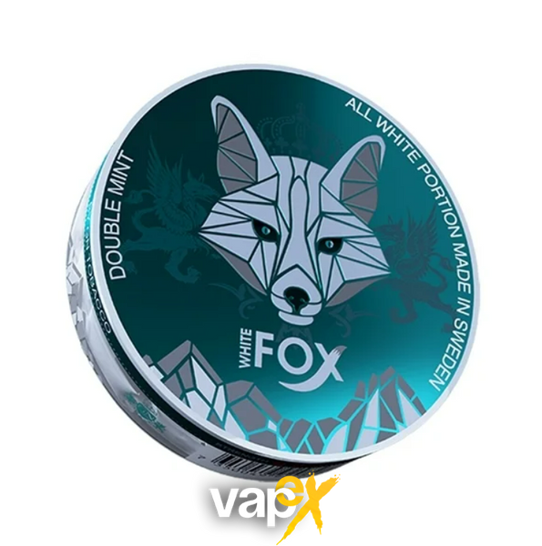 Снюс White Fox Double Mint 554847 Фото Інтернет магазина Кальянів - Вейпікс