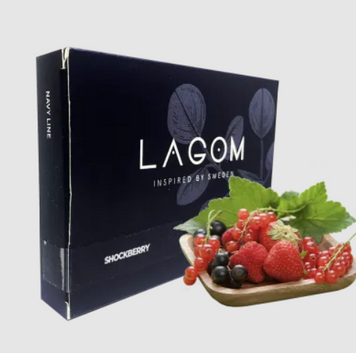 Тютюн Lagom Navy Shockberry (Кислі Ягоди, 200 г) 22491 Фото Інтернет магазина Кальянів - Вейпікс