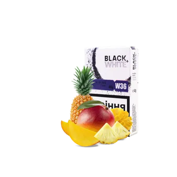 Тютюн Black&White Tropical Island (тропікал айленд, 40 г)   9885 Фото Інтернет магазина Кальянів - Вейпікс