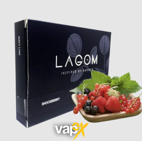 Тютюн Lagom Navy Shockberry (Кислі Ягоди, 200 г) 22491 Фото Інтернет магазина Кальянів - Вейпікс