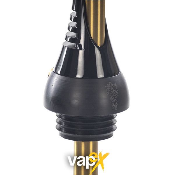 Кальян Alpha Hookah Model S Replica Black з колбою Drop Clear 45 см 2520 Фото Інтернет магазину Кальянів - Вейпикс