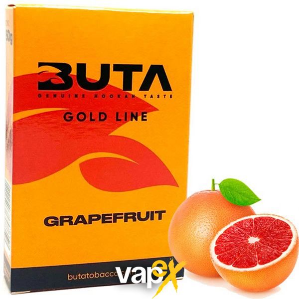 Тютюн Buta Gold Line Grapefruit (Грейпфрут) 50 г 4614 Фото Інтернет магазина Кальянів - Вейпікс