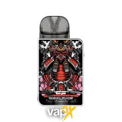 GeekVape Digiflavor Digi-U 1000 Samurai Silver (Металік, з картриджем) Багаторазовий POD 00022 Фото Інтернет магазина Кальянів - Вейпікс