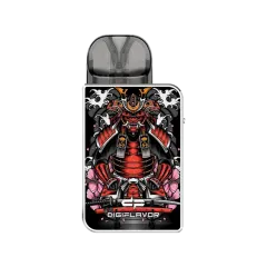 GeekVape Digiflavor Digi-U 1000 Samurai Silver (Металік, з картриджем) Багаторазовий POD 00022 Фото Інтернет магазина Кальянів - Вейпікс