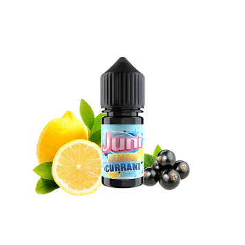 Рідина Juni Salt Lemon Currant (Лимон Смородина, 50 мг, 30 мл) 20409 Фото Інтернет магазина Кальянів - Вейпікс