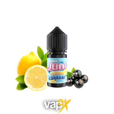 Жидкость Juni Salt Lemon Currant (Лимон Смородина, 50 мг, 30 мл) 20409 Фото Інтернет магазину Кальянів - Вейпикс