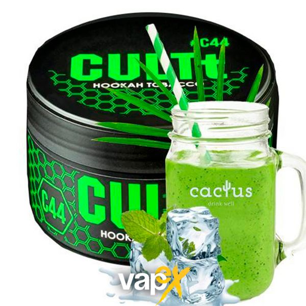 Тютюн CULTt C44 Ice Cactus 100 г 3385 Фото Інтернет магазину Кальянів - Вейпикс