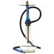 Кальян Alpha Hookah Model S Replica Blue з колбою Drop Clear 45 см 2521 фото 1