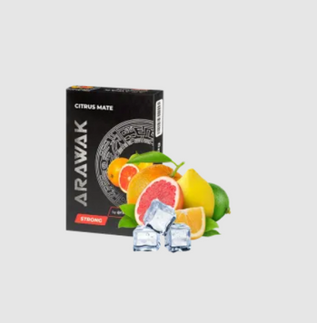 Табак Arawak Strong Citrus mate (Цитрус микс лёд, 40 г)  9624 Фото Інтернет магазину Кальянів - Вейпикс