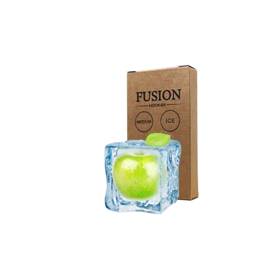 Тютюн Fusion Medium Ice Apple (Крижани Яблуко, 100 г)   3793 Фото Інтернет магазина Кальянів - Вейпікс