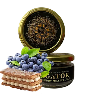 Тютюн Bagator blueberry millefleue (Чорничний Мільфей, 50 г)   18820 Фото Інтернет магазина Кальянів - Вейпікс