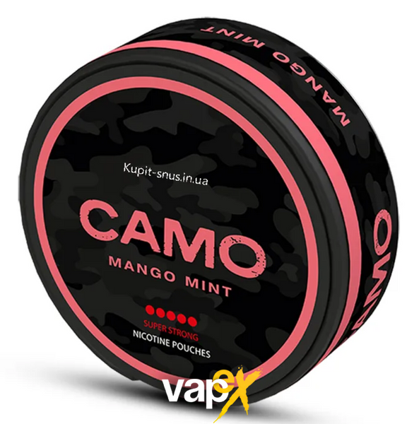 Снюс Camo Mango Mint 5255417 Фото Інтернет магазину Кальянів - Вейпикс