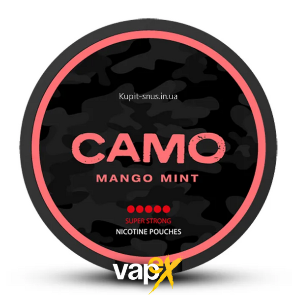 Снюс Camo Mango Mint 5255417 Фото Інтернет магазина Кальянів - Вейпікс