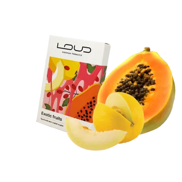 Тютюн Loud Light Exotic fruits (Екзотичні фрукти, 50 г)   21368 Фото Інтернет магазина Кальянів - Вейпікс