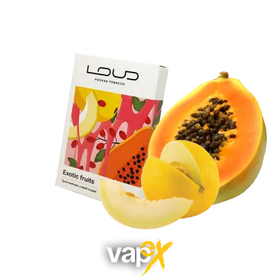 Тютюн Loud Light Exotic fruits (Екзотичні фрукти, 50 г)   21368 Фото Інтернет магазина Кальянів - Вейпікс